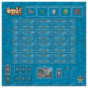 Tiny Epic Pirates: Game Mat